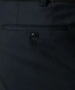 HILTL Chino Perfetto 22099/30500/40 Hose Perfetto, Contemporary Fit, Schurwolle, Marineblau, Marine -Anzüge & Westen Geschäft 219276 norm4