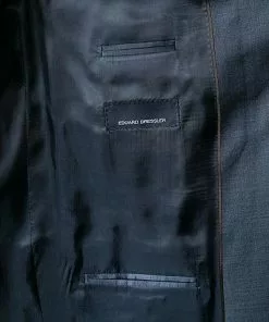 EDUARD DRESSLER Anzug 00510/6B51+3B25/46 Schurwolle, Blau meliert, Stahlblau -Anzüge & Westen Geschäft 219829 norm4