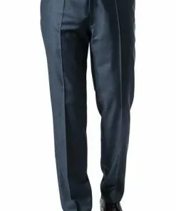 EDUARD DRESSLER Anzug 00510/6B51+3B25/46 Schurwolle, Blau meliert, Stahlblau -Anzüge & Westen Geschäft 219829 norm6