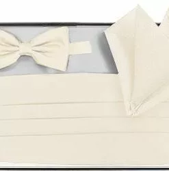 Wilvorst Kummerbund m.Sch. creme 4104/001/00 Kummerbund + Schleife + Einstecktuch -Anzüge & Westen Geschäft 22069 norm