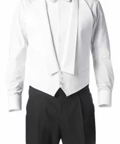 Wilvorst Frackweste 4100/1/500 Baumwolle, Weiß