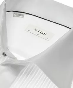 ETON Slim fit Kent 6315/70510/00 Hemd, Popeline, Weiß -Anzüge & Westen Geschäft 225580 norm3