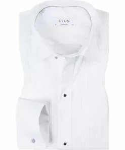 ETON Contemporary Kent 6315/70310/00 Hemd, Contemporary Fit, Popeline, Weiß