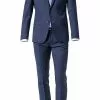 ROY ROBSON Anzug 5066/2022+0240/019 Slim Fit, Schurwolle Super100, Marine-royal meliert, Dunkelblau -Anzüge & Westen Geschäft 226282 norm