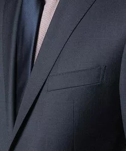 Windsor Anzug 13009345+13009348/420 Anzug Sera-Sole, Shaped Fit, Schurwolle, Nachtblau meliert, Marine -Anzüge & Westen Geschäft 227908 norm3