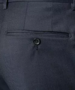 Windsor Anzug 13009345+13009348/420 Anzug Sera-Sole, Shaped Fit, Schurwolle, Nachtblau meliert, Marine -Anzüge & Westen Geschäft 227908 norm9