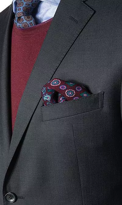 Windsor Anzug 13009345+13009348/410 Anzug Sera-Sole, Shaped Fit, Schurwolle, Schwarz meliert, Schwarz 5 Windsor Anzug 13009345+13009348/410 Anzug Sera-Sole, Shaped Fit, Schurwolle, Schwarz meliert, Schwarz – Bild 3