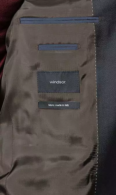 Windsor Anzug 13009345+13009348/410 Anzug Sera-Sole, Shaped Fit, Schurwolle, Schwarz meliert, Schwarz 7 Windsor Anzug 13009345+13009348/410 Anzug Sera-Sole, Shaped Fit, Schurwolle, Schwarz meliert, Schwarz – Bild 5