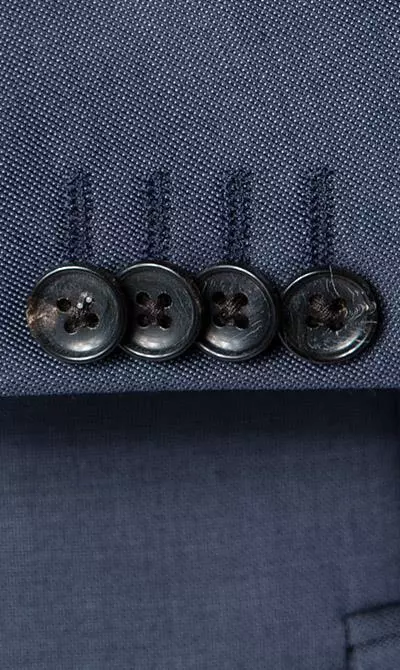 Windsor Anzug 13009345+13009348/425 Anzug Sera-Sole, Shaped Fit, Schurwolle, Dunkelblau meliert, Stahlblau 6 Windsor Anzug 13009345+13009348/425 Anzug Sera-Sole, Shaped Fit, Schurwolle, Dunkelblau meliert, Stahlblau – Bild 4