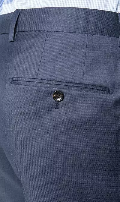 Windsor Anzug 13009345+13009348/425 Anzug Sera-Sole, Shaped Fit, Schurwolle, Dunkelblau meliert, Stahlblau 11 Windsor Anzug 13009345+13009348/425 Anzug Sera-Sole, Shaped Fit, Schurwolle, Dunkelblau meliert, Stahlblau – Bild 9