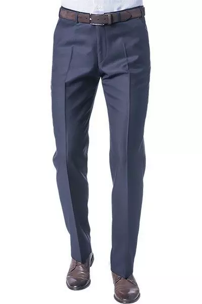 DIGEL Hose Preference Moder Fit 99652/Per/22 Hose Per, Modern Fit, Schurwolle Super110 REDA, Marinelblau meliert, Marine 3 DIGEL Hose Preference Moder Fit 99652/Per/22 Hose Per, Modern Fit, Schurwolle Super110 REDA, Marinelblau meliert, Marine