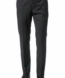 Windsor Hose L-WH Sole 13009349/110 Shaped Fit, Merinowolle Super130 Loro Piana, Schwarz