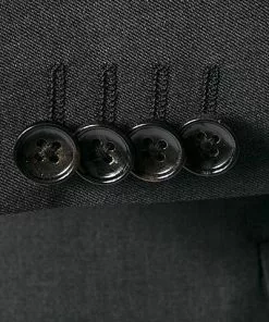 Windsor Anzug 13009346+13009349/113 Anzug Sera-Sole, Shaped Fit, Merinowolle Super130, Anthrazit meliert, Anthrazit -Anzüge & Westen Geschäft 229081 norm4