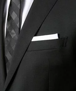 Windsor Anzug 13009346+13009349/110 Anzug Sera-Sole, Shaped Fit, Merinowolle Super130, Schwarz -Anzüge & Westen Geschäft 229082 norm3