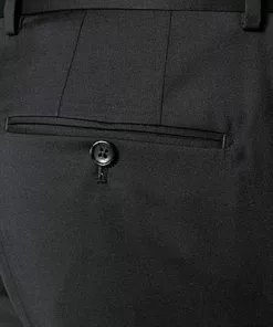 Windsor Anzug 13009346+13009349/110 Anzug Sera-Sole, Shaped Fit, Merinowolle Super130, Schwarz -Anzüge & Westen Geschäft 229082 norm9