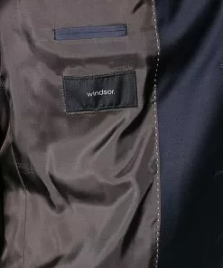 Windsor Anzug 13009346+13009349/120 Anzug Sera-Sole, Shaped Fit, Merinowolle Super130, Dunkelblau, Marine -Anzüge & Westen Geschäft 229083 norm5