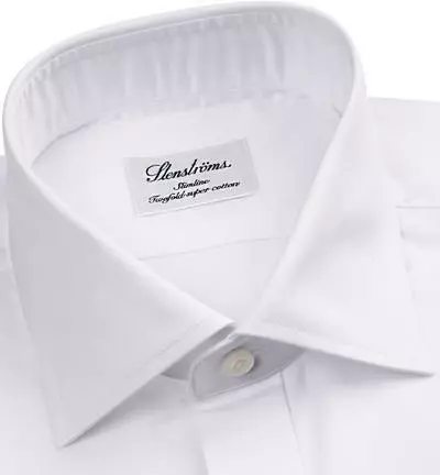 Stenströms Slimline 726771/1467/000 Hemd, Twill, Weiß 4 Stenströms Slimline 726771/1467/000 Hemd, Twill, Weiß – Bild 2