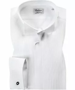 Stenströms Fitted Body 627401/1032/000 Frackhemd, Twill, Weiß