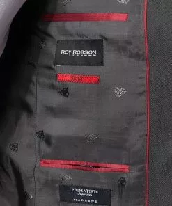 ROY ROBSON Anzug 5066/2022+0240/008 Slim Fit, Schurwolle Super100, Grau meliert, Anthrazit 13 ROY ROBSON Anzug 5066/2022+0240/008 Slim Fit, Schurwolle Super100, Grau meliert, Anthrazit -Anzüge & Westen Geschäft 231089 norm4