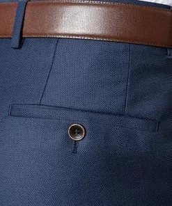 ROY ROBSON Hose 5008/0340/018 Regular Fit, Schurwolle Super130 REDA, Saphirblau meliert, Royalblau -Anzüge & Westen Geschäft 231100 norm3