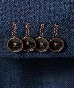 ROY ROBSON Anzug 5008/3022+0340/018 Regular Fit, Schurwolle Super130, Royalblau meliert, Royalblau -Anzüge & Westen Geschäft 231101 norm3