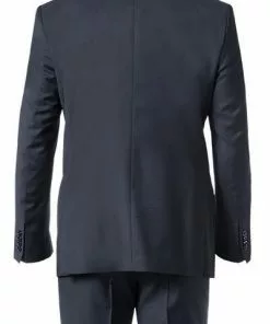 ROY ROBSON Anzug 5005/3042+0340/018 Regular Fit, Schurwolle Super100, Nachtblau meliert, Nachtblau -Anzüge & Westen Geschäft 231119 norm5