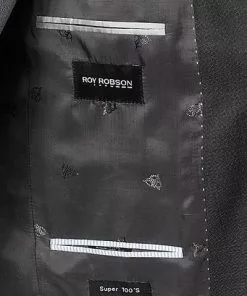 ROY ROBSON Anzug 5005/3042+0340/009 Regular Fit, Schurwolle Super100, Anthrazit meliert, Anthrazit -Anzüge & Westen Geschäft 231120 norm4