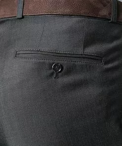 Carl Gross Hose Sascha 50/042S0/332023/83 Modern Fit, Schurwolle Super110 REDA, Anthrazit meliert, Anthrazit -Anzüge & Westen Geschäft 231180 norm3