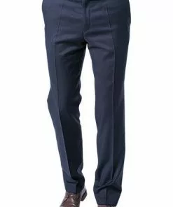 Carl Gross Hose Sascha 50/042S0/332023/63 Modern Fit, Schurwolle Super110 REDA, Dunkelblau, Marine