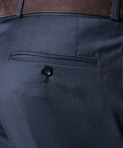 Carl Gross Hose Sascha 50/042S0/332023/63 Modern Fit, Schurwolle Super110 REDA, Dunkelblau, Marine -Anzüge & Westen Geschäft 231181 norm3
