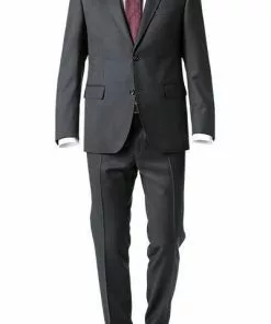 Carl Gross Anzug 50/042S0/323022+332023/83 Modern Fit, Schurwolle Super110 REDA, Anthrazit meliert, Anthrazit