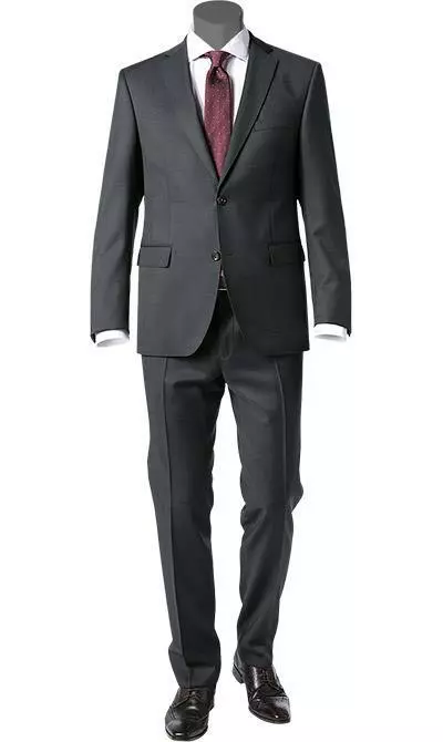 Carl Gross Anzug 50/042S0/323022+332023/83 Modern Fit, Schurwolle Super110 REDA, Anthrazit meliert, Anthrazit 3 Carl Gross Anzug 50/042S0/323022+332023/83 Modern Fit, Schurwolle Super110 REDA, Anthrazit meliert, Anthrazit