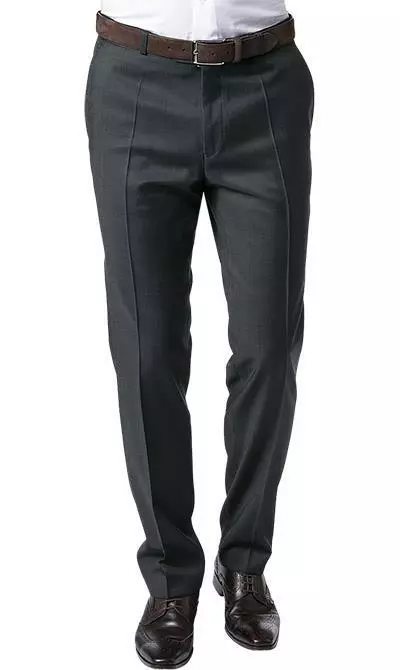 Carl Gross Anzug 50/042S0/323022+332023/83 Modern Fit, Schurwolle Super110 REDA, Anthrazit meliert, Anthrazit 7 Carl Gross Anzug 50/042S0/323022+332023/83 Modern Fit, Schurwolle Super110 REDA, Anthrazit meliert, Anthrazit – Bild 5