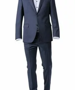 Carl Gross Anzug 50/042S0/323022+332023/63 Modern Fit, Schurwolle Super110 REDA, Dunkelblau, Marine