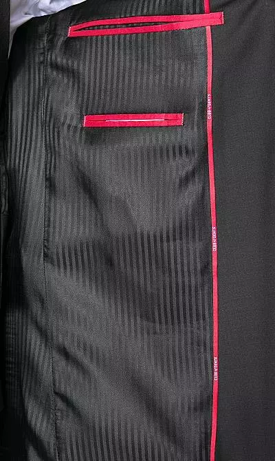 CG Anzug 30-031S0/423622+433063+441013/90 Anzug mit Weste, Slim Fit, Schurwoll-Stretch, Schwarz 7 CG Anzug 30-031S0/423622+433063+441013/90 Anzug mit Weste, Slim Fit, Schurwoll-Stretch, Schwarz – Bild 5