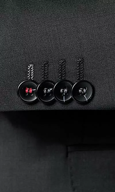 CG Anzug 30-031S0/423622+433063+441013/90 Anzug mit Weste, Slim Fit, Schurwoll-Stretch, Schwarz 8 CG Anzug 30-031S0/423622+433063+441013/90 Anzug mit Weste, Slim Fit, Schurwoll-Stretch, Schwarz – Bild 6