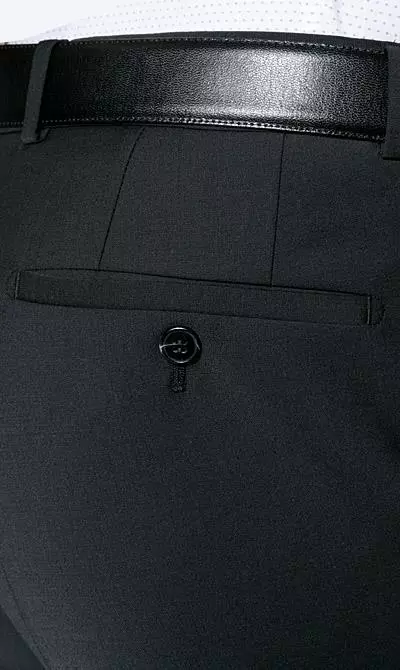 Daniel Hechter Anzug 58200/7932+5635/7932/90 Modern Fit, Schurwolle, Schwarz 11 Daniel Hechter Anzug 58200/7932+5635/7932/90 Modern Fit, Schurwolle, Schwarz – Bild 9