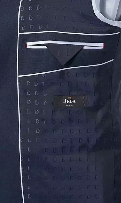 DIGEL Anzug Modern Fit 99653/120033+116062/22 Schurwolle Super110 REDA, Marine 8 DIGEL Anzug Modern Fit 99653/120033+116062/22 Schurwolle Super110 REDA, Marine – Bild 6