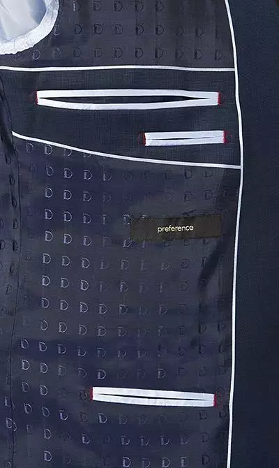 DIGEL Anzug Modern Fit 99653/120033+116062/22 Schurwolle Super110 REDA, Marine 9 DIGEL Anzug Modern Fit 99653/120033+116062/22 Schurwolle Super110 REDA, Marine – Bild 7