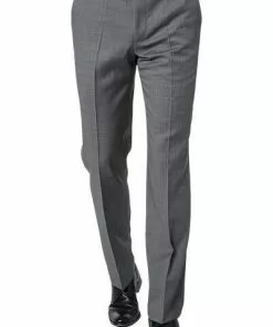 DIGEL Hose Modern Fit Per 99653/116062/46 Hose Per, Schurwolle Super110 REDA, Grau meliert, Grau