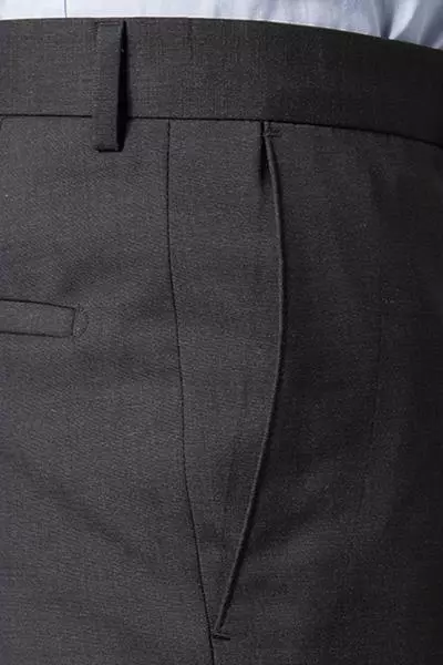 Strellson Hose L-Mercer 11004991/113 Slim Fit, Schurwolle, Anthrazit meliert, Anthrazit 5 Strellson Hose L-Mercer 11004991/113 Slim Fit, Schurwolle, Anthrazit meliert, Anthrazit – Bild 3