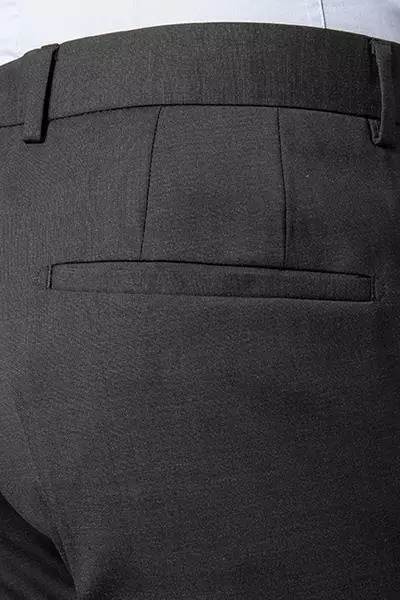 Strellson Hose L-Mercer 11004991/113 Slim Fit, Schurwolle, Anthrazit meliert, Anthrazit 6 Strellson Hose L-Mercer 11004991/113 Slim Fit, Schurwolle, Anthrazit meliert, Anthrazit – Bild 4