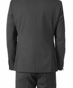 Strellson Anzug 11005451+11004991/113 Anzug Allen-Mercer, Slim Fit, Schurwolle, Anthrazit meliert, Anthrazit -Anzüge & Westen Geschäft 241914 norm5