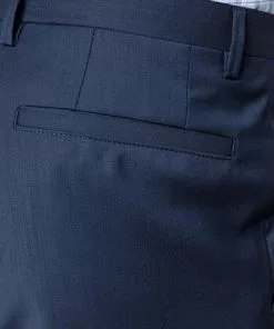 bugatti Hose Slim Fit 99801/788400/380 Schurwolle, Dunkelblau -Anzüge & Westen Geschäft 242694 norm4