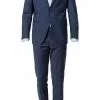 bugatti Anzug Slim Fit 99801/794000+788400/380 Schurwolle, Dunkelblau -Anzüge & Westen Geschäft 242696 norm