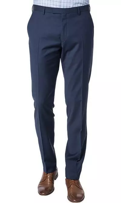 bugatti Anzug Slim Fit 99801/794000+788400/380 Schurwolle, Dunkelblau 8 bugatti Anzug Slim Fit 99801/794000+788400/380 Schurwolle, Dunkelblau – Bild 6