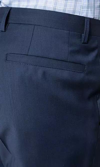 bugatti Anzug Slim Fit 99801/794000+788400/380 Schurwolle, Dunkelblau 11 bugatti Anzug Slim Fit 99801/794000+788400/380 Schurwolle, Dunkelblau – Bild 9