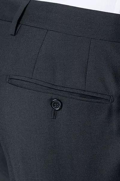 Pierre Cardin Hose Ryan 72138/850/10001/2000 Slim Fit, Schurwolle Super100, Schwarz 6 Pierre Cardin Hose Ryan 72138/850/10001/2000 Slim Fit, Schurwolle Super100, Schwarz – Bild 4
