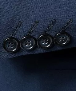 Pierre Cardin Anzug 62150+72138/850/10001/3050 Slim Fit, Schurwolle Super100, Dunkelblau, Navy -Anzüge & Westen Geschäft 243478 norm4