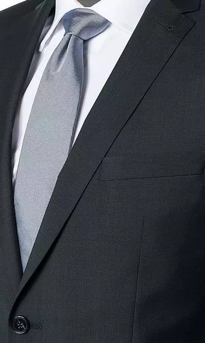 Pierre Cardin Anzug 62150+72138/850/10001/2000 Slim Fit, Schurwolle Super100, Schwarz 5 Pierre Cardin Anzug 62150+72138/850/10001/2000 Slim Fit, Schurwolle Super100, Schwarz – Bild 3